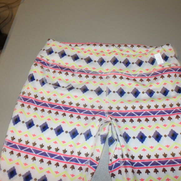 Multi Color Zella Athletic Pants Size XL 14/16 - Picture 2 of 5